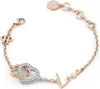 Philipp Plein Rocked Hearts Armband Damen roségold Produktbild-Vorschau 1