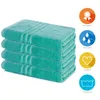 Lavea® 4er Set Duschtuch 70x140 cm, 100% Baumwolle – Produktbild-Vorschau 2