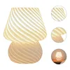 Nachttischlampen,Pilz Tischlampe LED Glas Produktbild-Vorschau 1