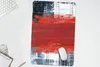 MuchoWow® Mauspad Mousepad Gemälde - Abstrakt - Rot - Öl Produktbild-Vorschau 5