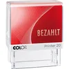 COLOP timbro di testo Stampante 20 "BEZAHLT", con targhetta Anteprima dell’immagine prodotto 1