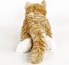 Kuscheltier Katze rot getigert liegend 40 cm Uni-Toys Produktbild-Vorschau 5