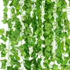 Umělá břečťanová girlanda, sada 6 kusů, dekorace na zeď, Náhled obrázku produktu 15