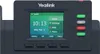 A close-up front view of a Yealink IP phone with a screen displaying the time and contacts. Produktbild-Vorschau