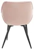 4er Set Stuhl HLO-CP88 Samt  pink Produktbild-Vorschau 3
