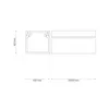 Kabelkanäle 100x40 (2m) Weiß EDO777735 Produktbild-Vorschau 2