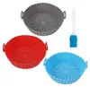 3er Set Silikonform für Heißluftfritteuse 16,5cm Air Fryer Produktbild-Vorschau 1