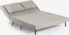 2-Sitzer Schlafsofa skandinavischer Stil aus Stoff Elettra Produktbild-Vorschau 7