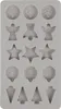 Rayher Silikon Gießform Mini-Dekoformen Xmas, 14,5x26x1cm, Produktbild-Vorschau 3