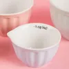 Tassen Messbecher Set 4 Teilig Porzellan Pastell Töne Produktbild-Vorschau 3