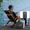 Pompe à air pour aquarium, pompe à oxygène rechargeable Voir les images du produit 8
