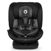 A black and gray car seat is shown against a white background. Produktbild-Vorschau