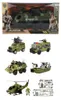 Toi-Toys Militär Spielzeugfahrzeug mit Zubehör - robustes Produktbild-Vorschau 1