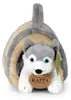 Peluche Husky avec cage, 13 cm, écologique Voir les images du produit 5
