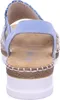 Rieker Damen Sandalette Blau/Bunt Voir les images du produit 33