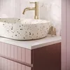 Badezimmer-Set FLORIS gesprenkelte, 4-teilig Produktbild-Vorschau 4