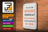 Blechschild Spruch 20x30cm manche machen die Welt besonders Produktbild-Vorschau 4