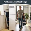 COSTWAY Trittleiter 3 Stufen, Leiter klappbar mit Produktbild-Vorschau 8