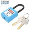 Set di 5 lucchetti di sicurezza da 38 mm, sistema di blocco Anteprima dell’immagine prodotto 1
