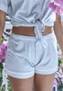 s.Oliver Pyjamashorts himmelblau-gestreift Größe 32/34 Produktbild-Vorschau 3