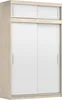 A studio shot of a modern wardrobe with sliding doors. Náhled obrázku produktu
