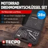 TECPO Motorrad Drehmomentschlüssel Set 3/8" 5-60Nm Produktbild-Vorschau 2
