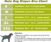 3 Stück Wiederverwendbare Hundewindeln, Bauchband Hund für Produktbild-Vorschau 4