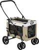 PawHut Poussette pliable animaux chien chat 2 en 1, nacelle Voir les images du produit 1