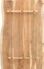 vidaXL Tischplatte Massivholz Akazie 100x(50-60)x3,8 cm Produktbild-Vorschau 1