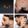 A collage showing a multi-grooming kit being used for different body parts and hair. Náhľad obrázku produktu