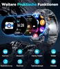 LIGE Militär Smartwatch Herren 1,85" HD Touchscreen, 1000 Produktbild-Vorschau 10