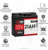 Langzeit Gel Akku 21Ah 12V Batterie ersetzt 20Ah 17Ah 18Ah Produktbild-Vorschau 2
