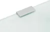 A close-up shot of a silver handle attached to a frosted glass surface. Anteprima dell’immagine prodotto
