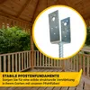 Stĺpiková pätka 120, PS 120U,121x120x4 - balenie po 1 ks Náhľad obrázku produktu 7