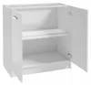 Zestaw Szafek Kuchennych 120 x46 cm Biały Połysk z Blatem Podgląd zdjęcia produktu 5
