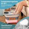 Klappbares Fußbad-Massagegerät, Fußbadewanne mit Smart Produktbild-Vorschau 4