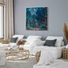 Italienischer Leinwand Leinwandbild - La maison de Produktbild-Vorschau 3