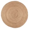 Jute Teppich Rund - Fair Natur Produktbild-Vorschau 1