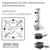 osoltus Adapterplatte für Bodenständer 64-113mm kompatibel Produktbild-Vorschau 3