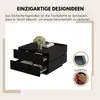Couchtisch Sofatisch, 360° Drehbare Ober-Tischplatte, 2 Produktbild-Vorschau 4