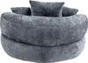 Sweiko Lazy Sofa Durable Comfort Lounger fotel z wysokim Podgląd zdjęcia produktu 17