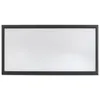 A rectangular LED outdoor wall light with a black frame and a white diffuser. Produktbild-Vorschau