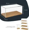 HMF Acryl-Vitrine mit Eichenholz Glasklar 4 mm 29,2 x 14,2 Produktbild-Vorschau 5
