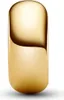 A gold charm clip on a white background. Podgląd zdjęcia produktu