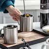 Tebery 4 Stück 300ml Edelstahl Kaffeebecher, Kaffeetasse, Produktbild-Vorschau 5