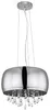 Globo Lighting lampada a sospensione in metallo cromato, 5x Anteprima dell’immagine prodotto 5