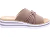 Rieker, muli con zeppa da donna, beige Anteprima dell’immagine prodotto 31