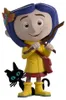 Figurina in vinile di Coraline, 11 cm Anteprima dell’immagine prodotto 1