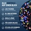 MONZANA® 400 LED Lichterkette 40m mit Fernbedienung Timer Produktbild-Vorschau 8