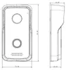 Dahua VTO2111D-P-S3 Kamera PoE Überwachungskamera IP65 Produktbild-Vorschau 4